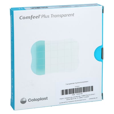 Comfeel Plus Transparent Wundverband 5x7 cm Produktbild 1