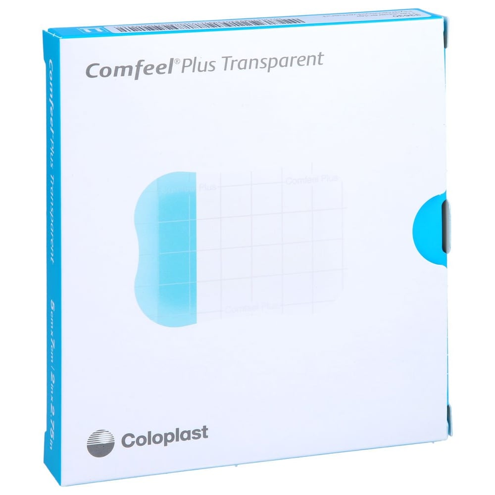 Comfeel Plus Transparent Wundverband 5x7cm