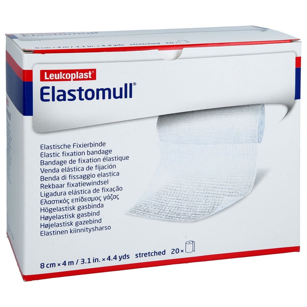 Elastomull 8 cmx4 m elast.Fixierb.2101