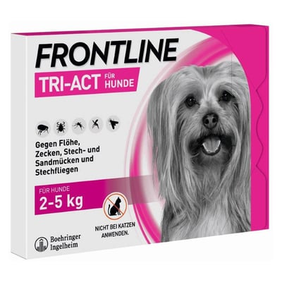 Frontline Tri-Act Hunde 2-5 kg Produktbild 1
