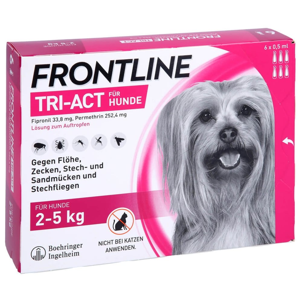 Frontline Tri-Act Hunde 2-5 kg