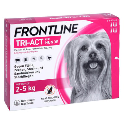 Frontline Tri-Act Hunde 2-5 kg Produktbild 1