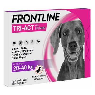Frontline Tri-Act Hunde 20-40 kg Produktbild 1