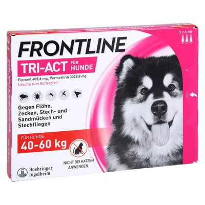 Frontline Tri-Act Hunde 40-60 kg Produktbild 1