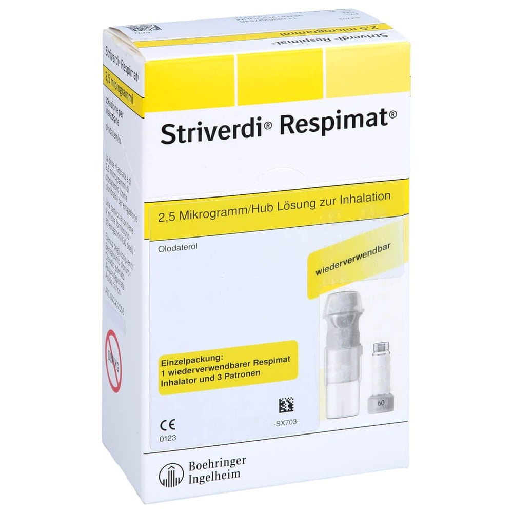 Striverdi Respimat 2.5 ug/Hub 3x60 Hub wiederverw.