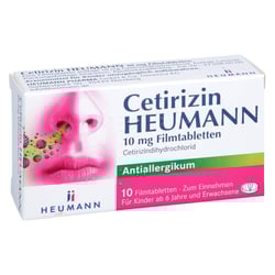 Cetirizin Heumann 10 mg