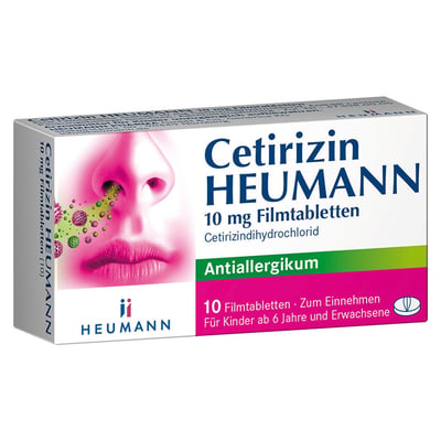 Cetirizin Heumann 10 mg Produktbild 1