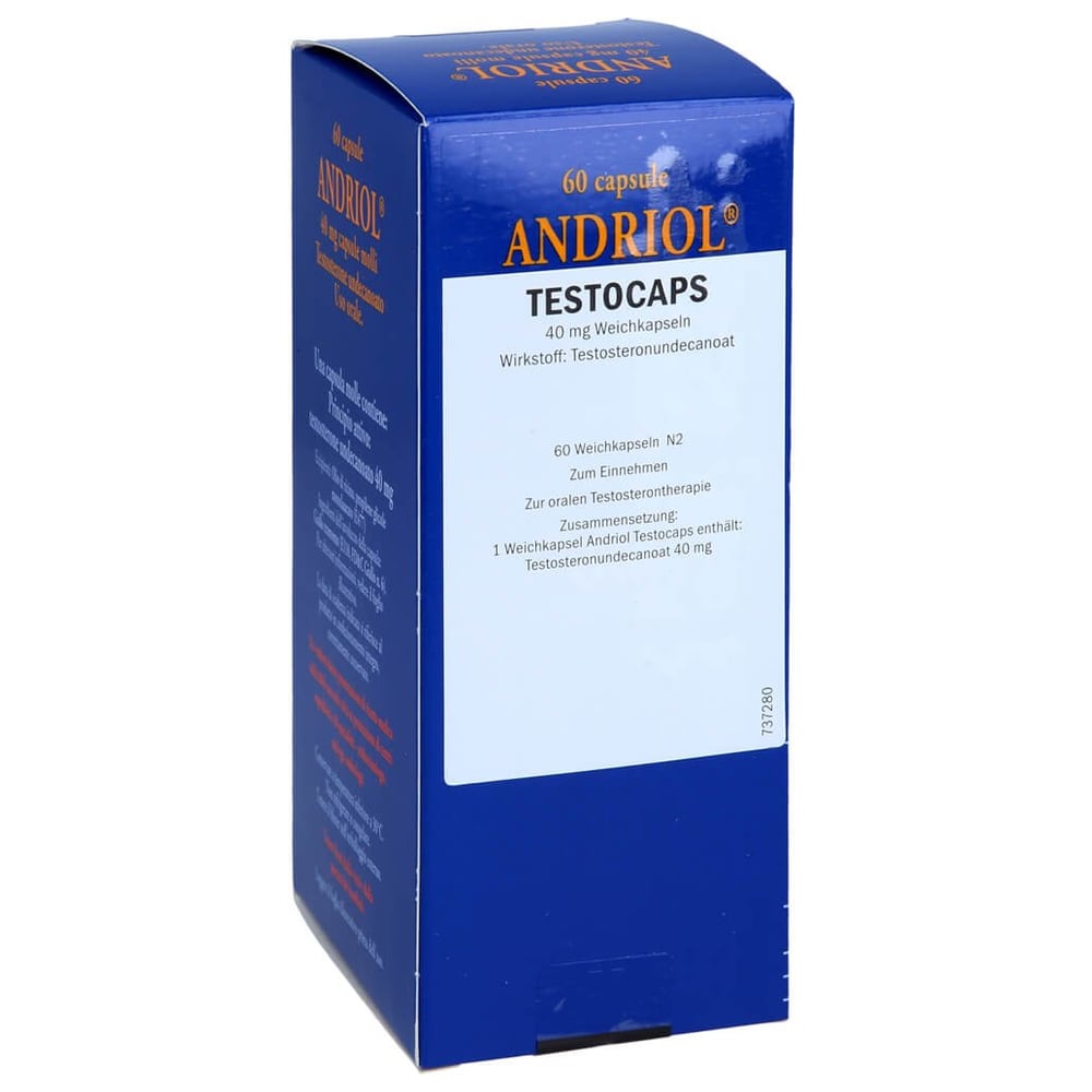 Hom Testocaps ANDRIOL Testocaps Kapseln 60 Stück kaufen (PZN 16370101)