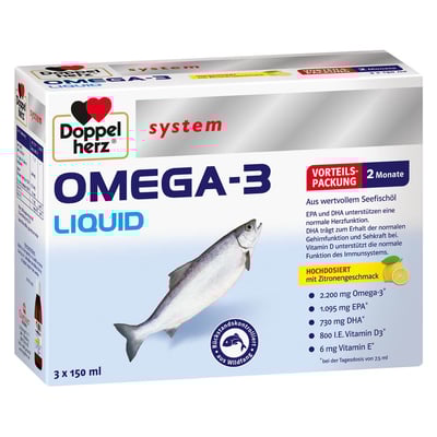 Doppelherz Omega-3 Liquid system