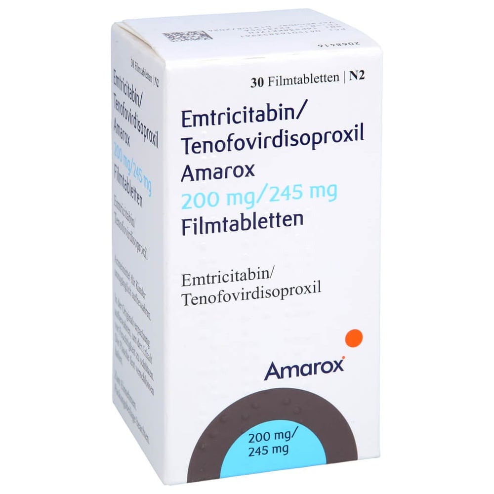 Emtricitabin/Tenofovirdisoproxil Amarox 200 mg/245 mg