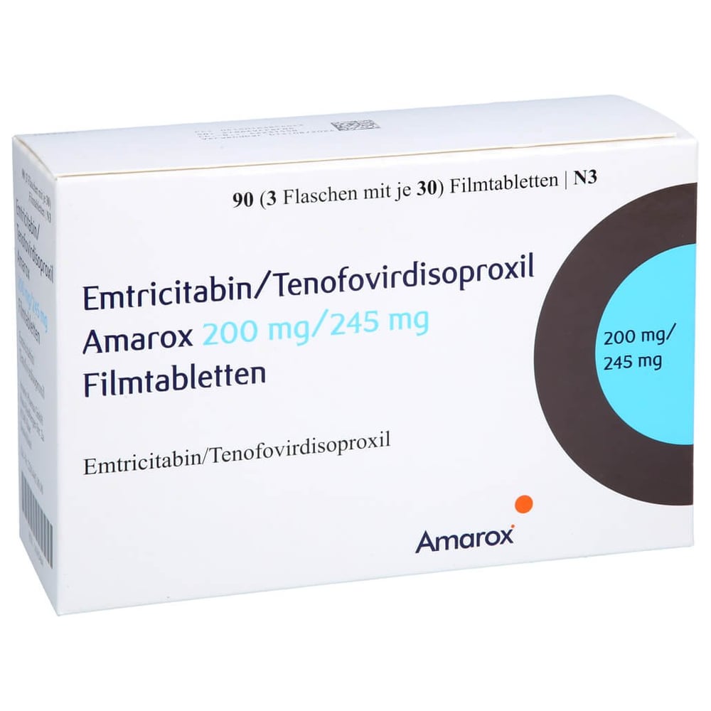 Emtricitabin/Tenofovirdisoproxil Amarox 200 mg/245 mg