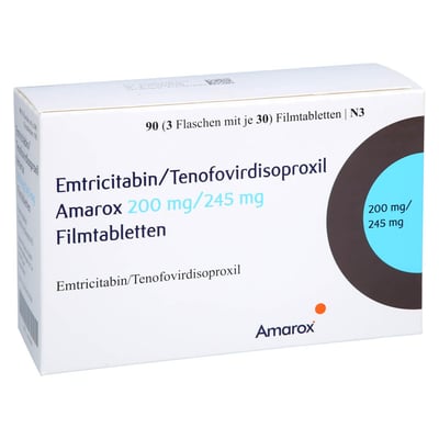 Emtricitabin/Tenofovirdisoproxil Amarox 200 mg/245 mg