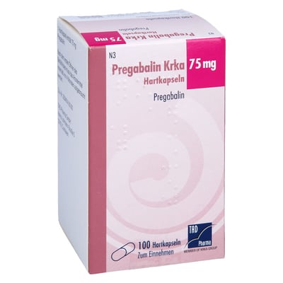 Pregabalin Krka 75 mg