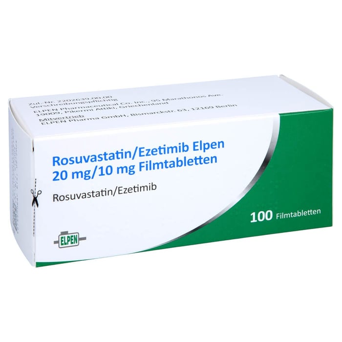 ROSUVASTATIN/Ezetimib Elpen 20 mg/10 mg Filmtabl.