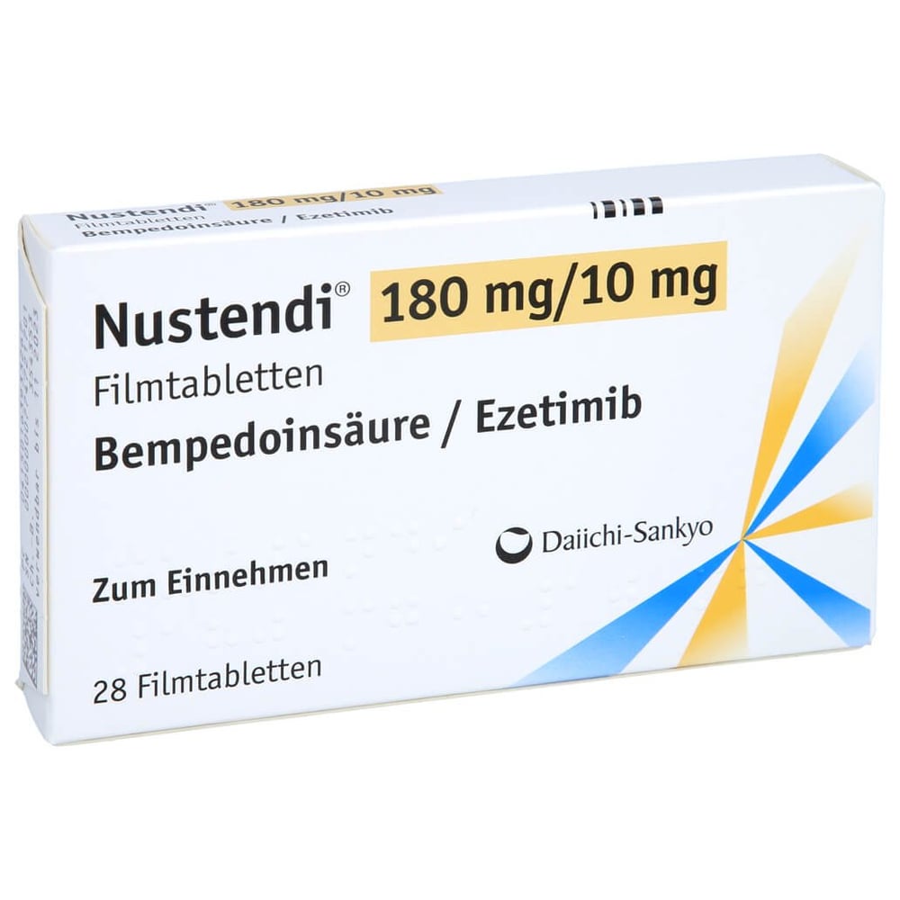 Nustendi 180 mg/10 mg Filmtabletten
