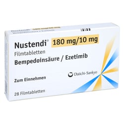 Nustendi 180 mg/10 mg Filmtabletten