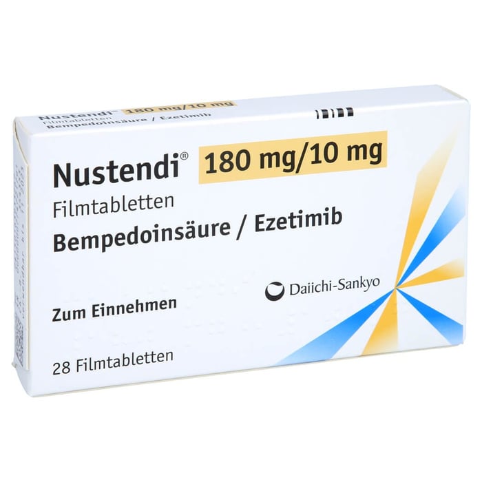 Nustendi 180 mg/10 mg Filmtabletten