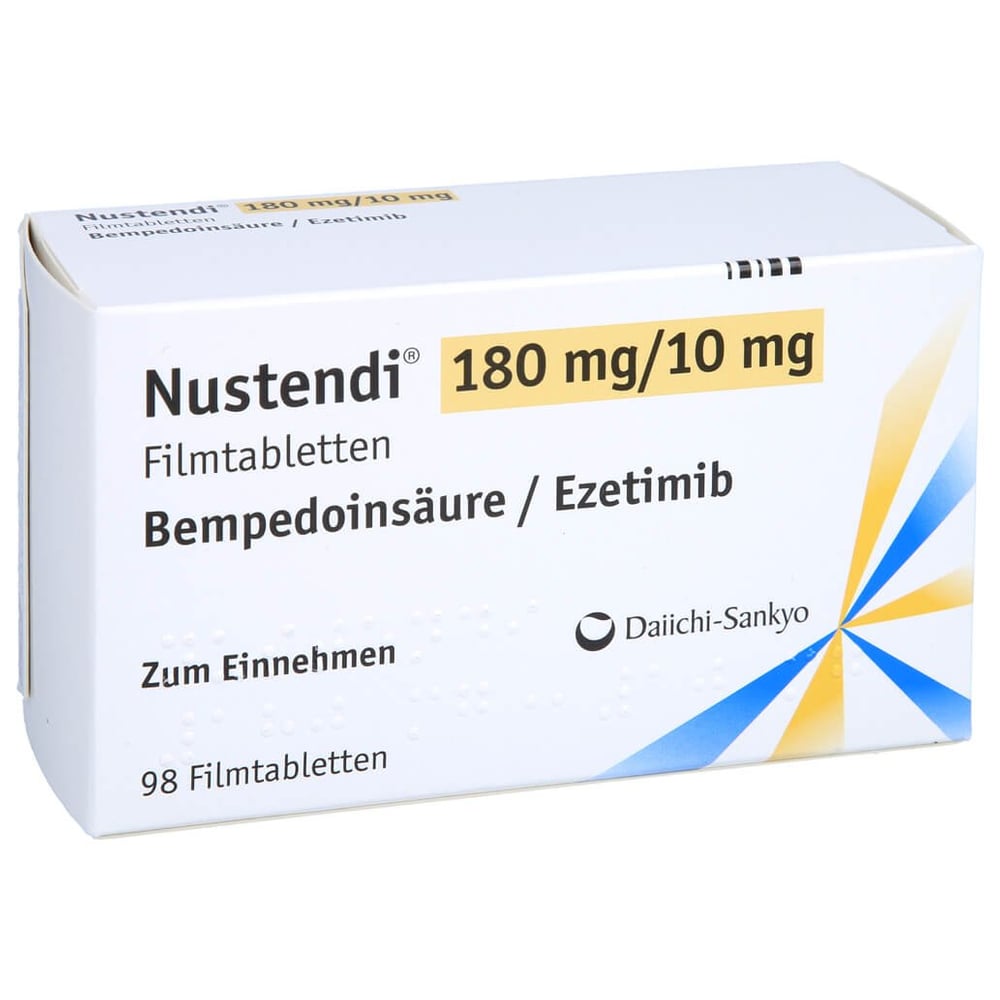 Nustendi 180 mg/10 mg Filmtabletten