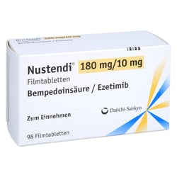 Nustendi 180 mg/10 mg Filmtabletten