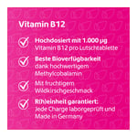 Vitamin B12 1.000 ug Lutschtabletten vegan Produktbild 3