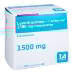 Levetiracetam - 1 A Pharma 1500 mg Filmtabletten