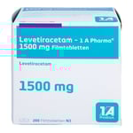 Levetiracetam - 1 A Pharma 1500 mg Filmtabletten