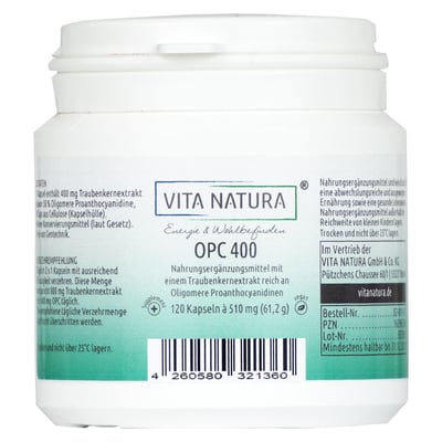 Opc Traubenkern 400mg Vegi