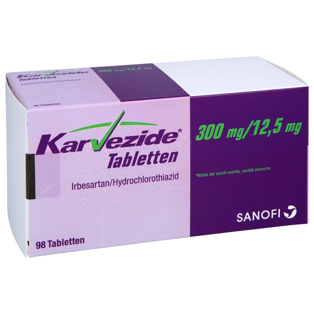 Karvezide 300 mg/12,5 mg