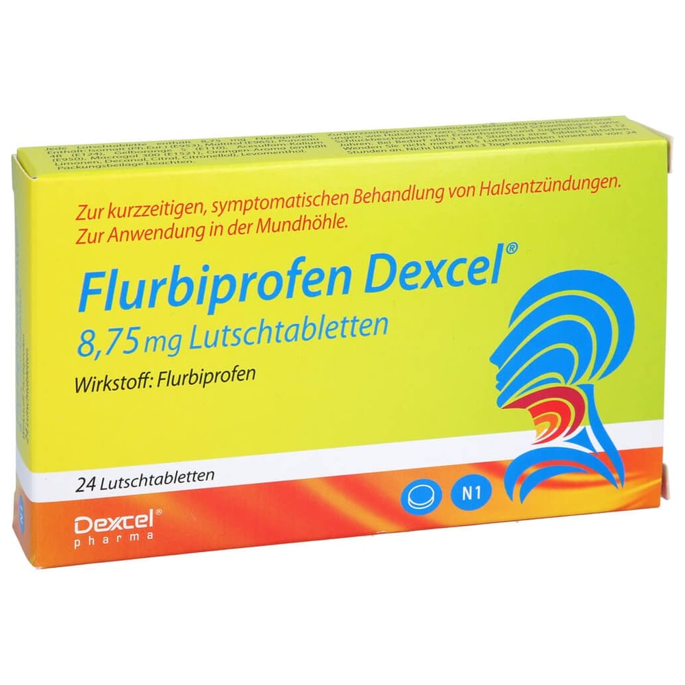 Flurbiprofen Dexcel 8,75 mg