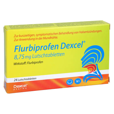 Flurbiprofen Dexcel 8,75 mg