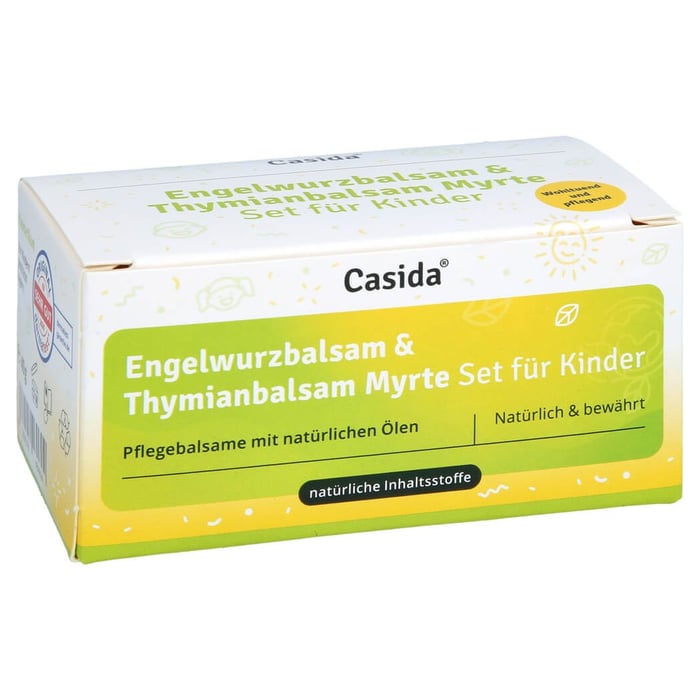 Engelwurzbalsam & Thymianbalsam Myrte Kinder Set
