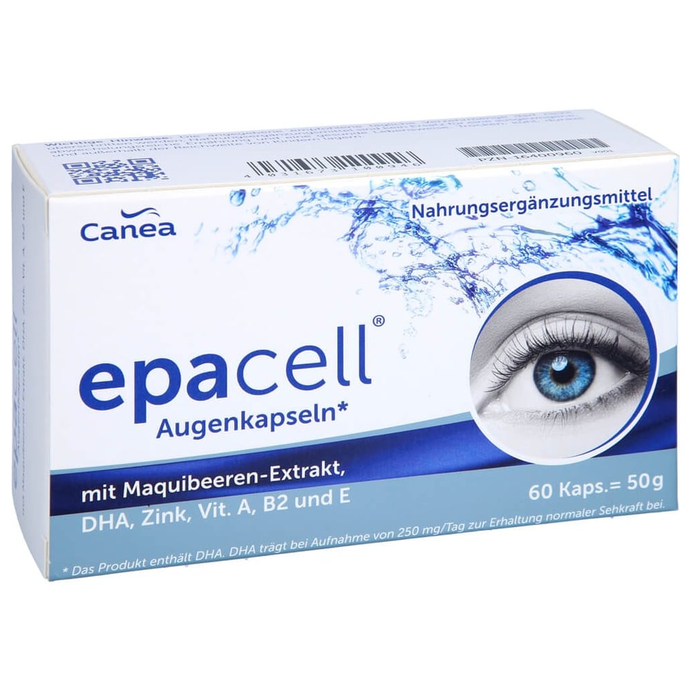 Epacell Augenkapseln mit Maquibeere + DHA + EPA