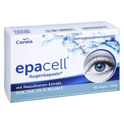 Epacell Augenkapseln mit Maquibeere + DHA + EPA
