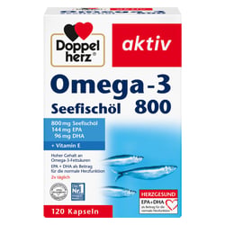Doppelherz Omega-3 800 Seefischöl aktiv