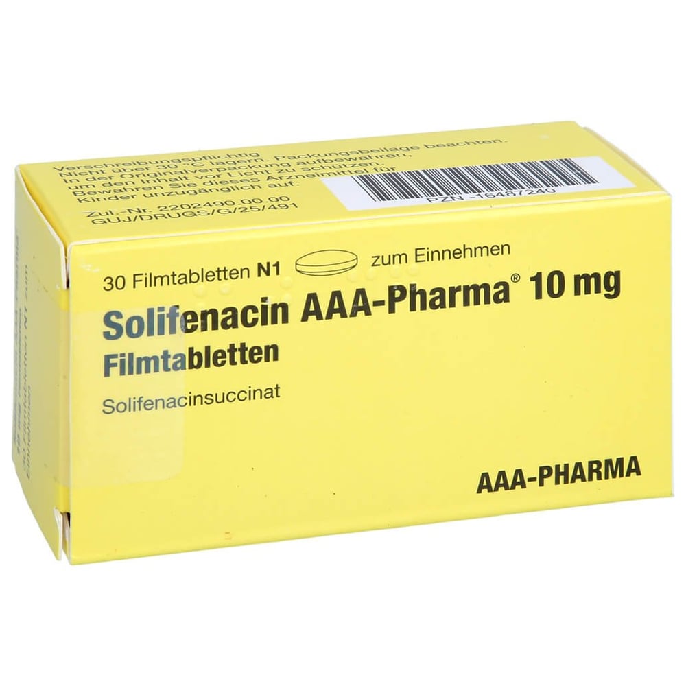 Solifenacin AAA-Pharma 10 mg