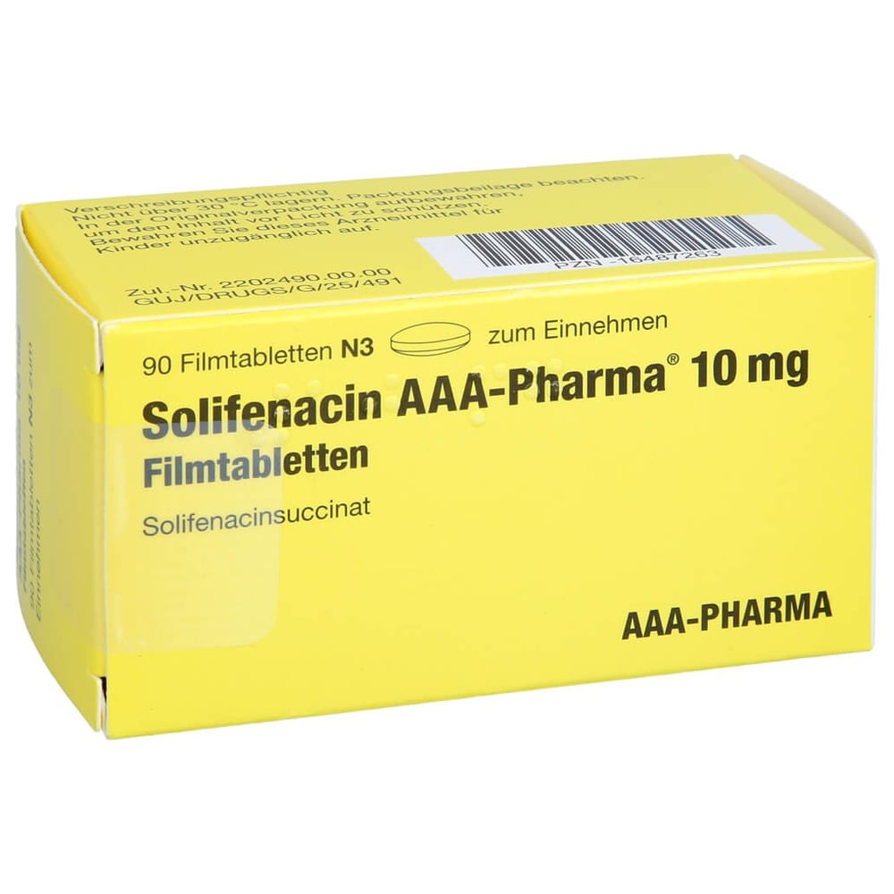 Solifenacin AAA-Pharma 10 mg