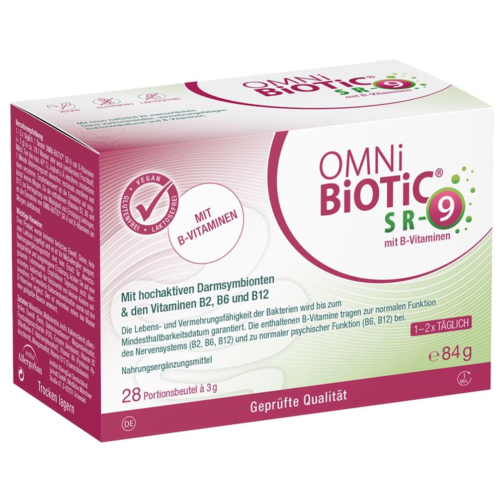 OMNi-BiOTiC SR-9 mit B-Vitaminen Pulver Beutel