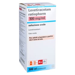 Levetiracetam-ratiopharm 100 mg/ml 10 ml Dosierspritze