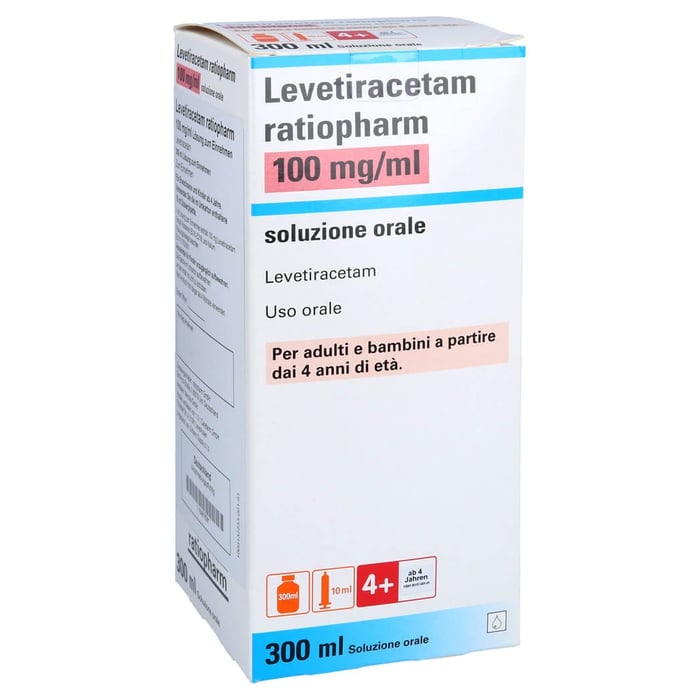 Levetiracetam-ratiopharm 100mg/ml 10ml Dosierspritze