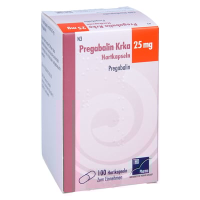 Pregabalin Krka 25 mg
