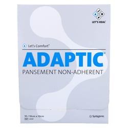 Adaptic 10x10 cm feuchte Wundauflage 2010F Kohlpharma
