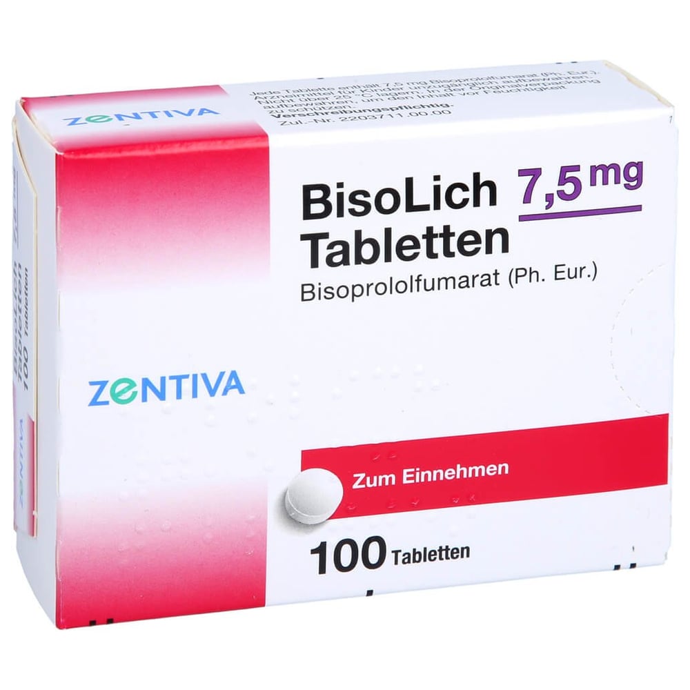 BisoLich 7,5 mg