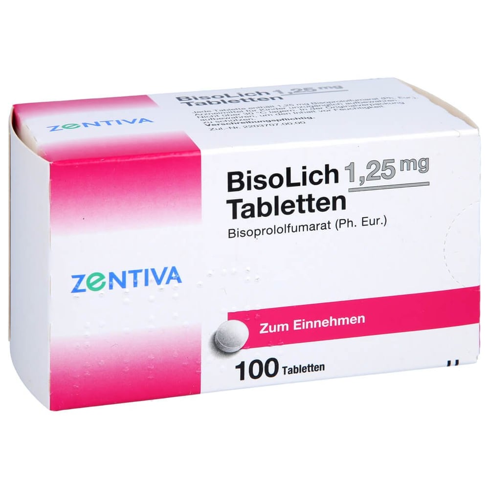 BisoLich 1,25 mg