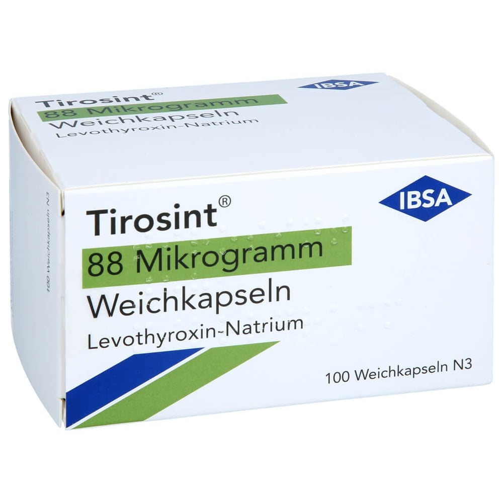 Tirosint 88 Mikrogramm Weichkapseln