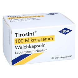 Tirosint 100 Mikrogramm Weichkapseln