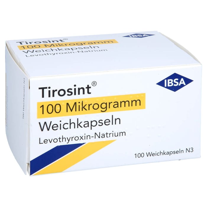 Tirosint 100 Mikrogramm Weichkapseln
