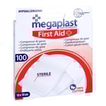 Gazekompressen 10x10 cm steril