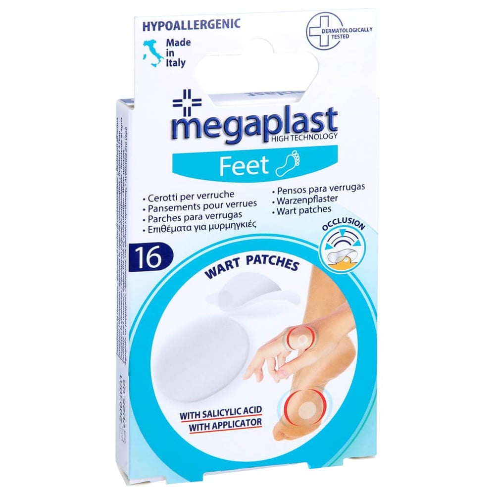 Warzenpflaster 2 Größen1.9 + 1.2 cm megaplast