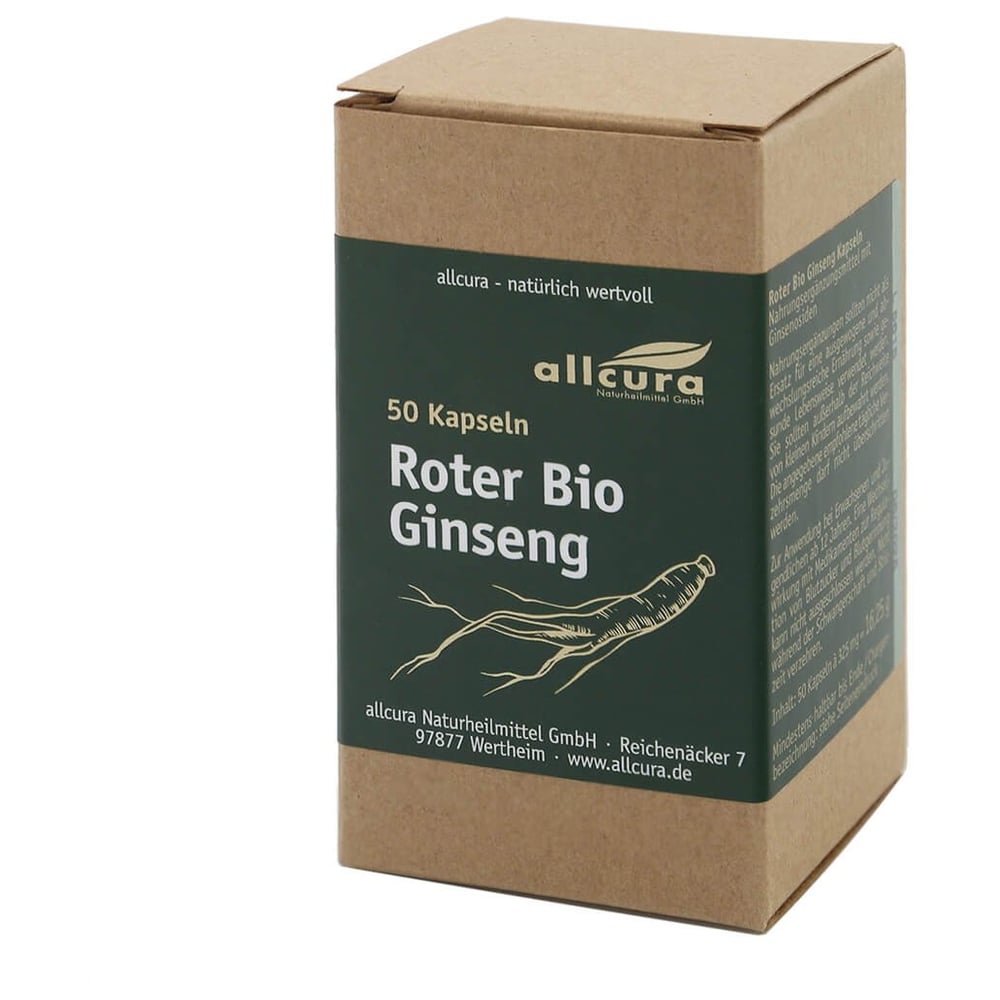 Roter Bio Ginseng