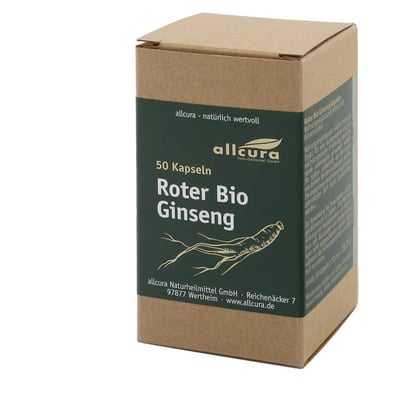 Roter Bio Ginseng